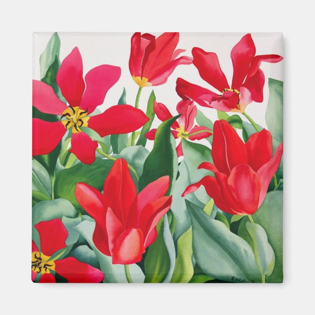 Imán Shakespeare Tulips (Frente)