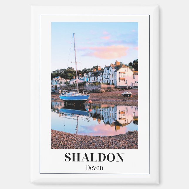 Imán Shaldon, Devon, Inglaterra (Anverso)