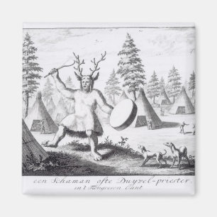 Imán Shaman del nativo americano