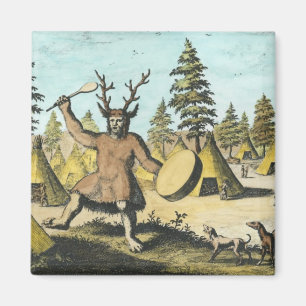 Imán Shaman del nativo americano