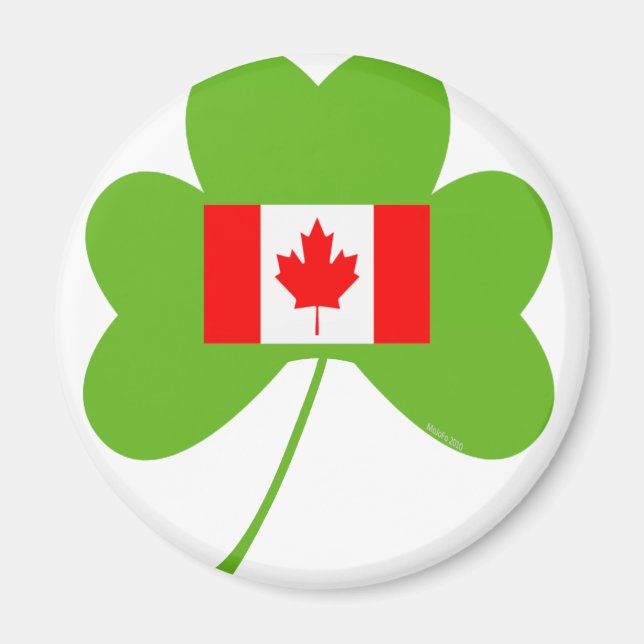 Imán Shamrock-Canada (Frente)