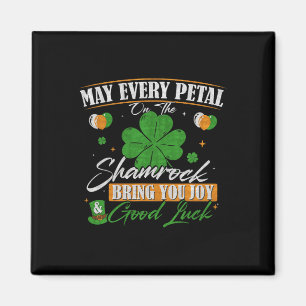 Imán Shamrock Happy St Patricks Day