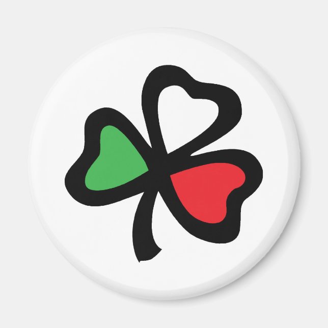 Imán Shamrock italiano (Frente)
