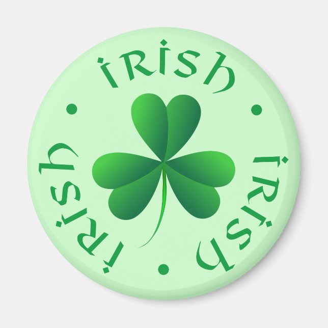 Imán Shamrock Magnet (Frente)