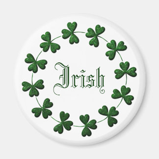 Imán Shamrock ring Irish Magnet