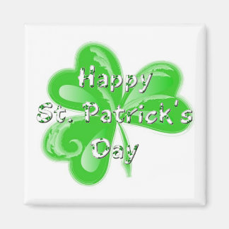 Imán Shamrock, ST. Patrick's day1