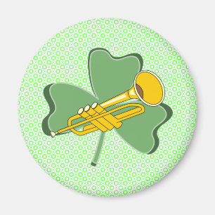 Imán Shamrock Trumpet