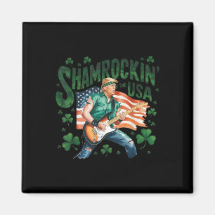 Imán Shamrockin 'The Usa Trump Día de San Patricio