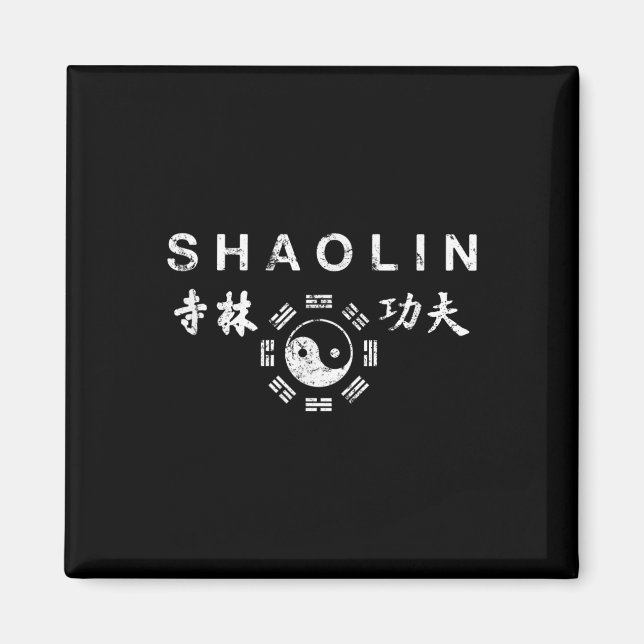 Imán Shaolin Kung Fu Artes Marciales Chinas (Frente)