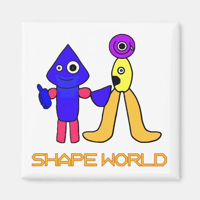 Imán Shape World (Frente)