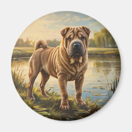 Imán Shar Pei