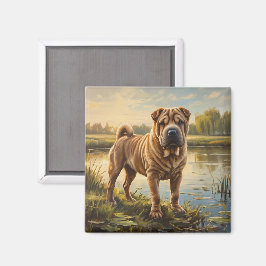 Imán Shar Pei
