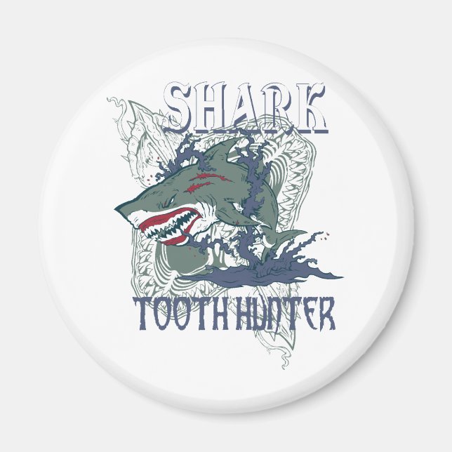 IMÁN SHARK TOOH HUNTER (Frente)