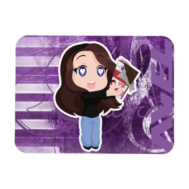 Imán Sharm Choco Chibi Magnet (Horizontal)