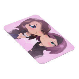 Imán Sharm y Gigi Chibi Magnet