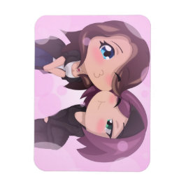 Imán Sharm y Gigi Chibi Magnet
