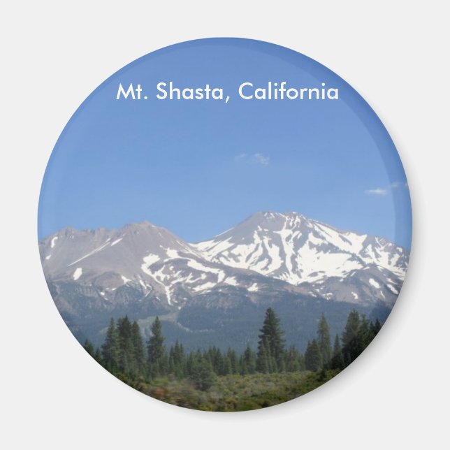 Imán Shasta, California (Frente)