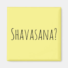 Imán ¿Shavasana?