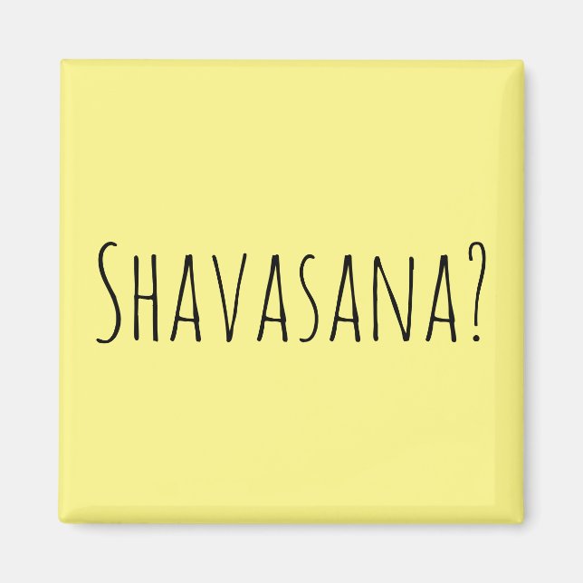 Imán ¿Shavasana? (Frente)