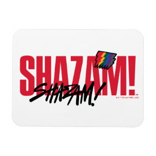 Imán ¡SHAZAM! Furia de los dioses Logo de los tornill