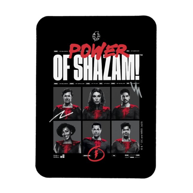 Imán ¡SHAZAM! Furia de los dioses | Poder del Grupo SHA (Vertical)