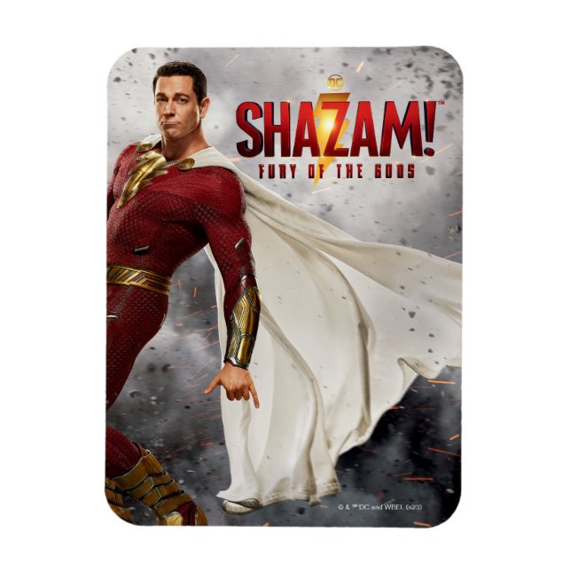 Imán ¡SHAZAM! Furia de los dioses | Poster de cine suel (Vertical)