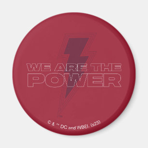 Imán ¡SHAZAM! Furia de los dioses Somos el Poder