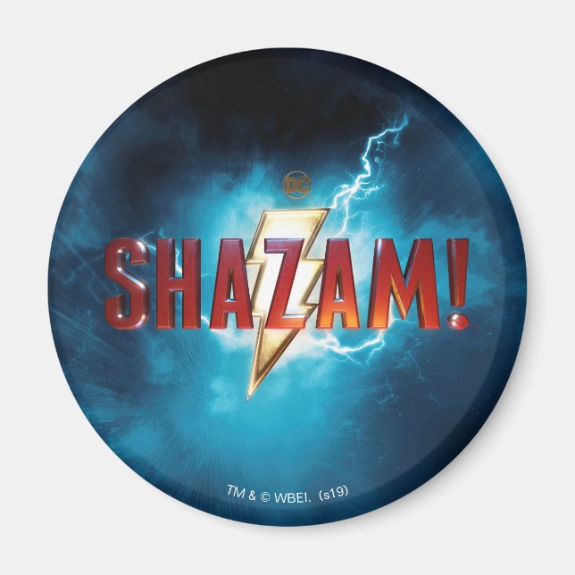 Imán ¡SHAZAM! | Logotipo teatral (Frente)