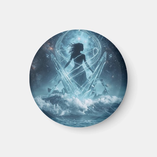 Imán She Who Rises from the Crystal Sea (Frente)