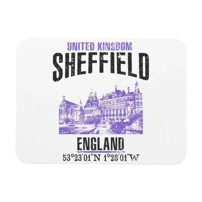 Imán Sheffield (Horizontal)