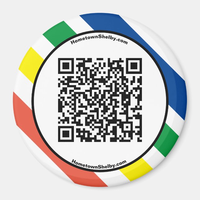 Imán Shelby Fun Colour Refrigerator Magnet (Frente)