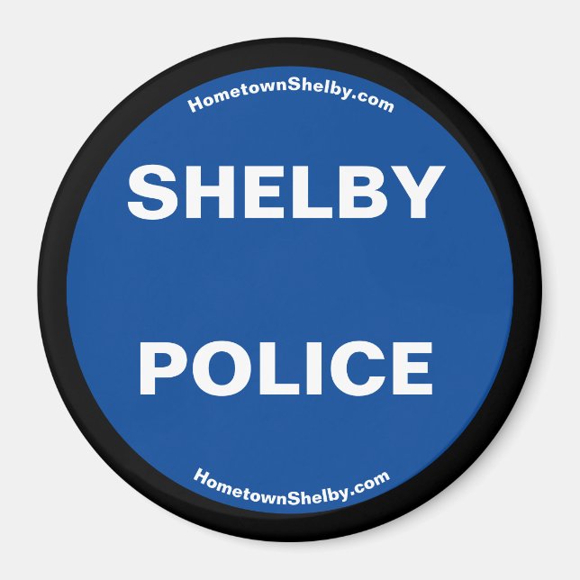 Imán Shelby Police Magnet (Frente)