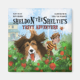 Imán Sheldon the Sheltie