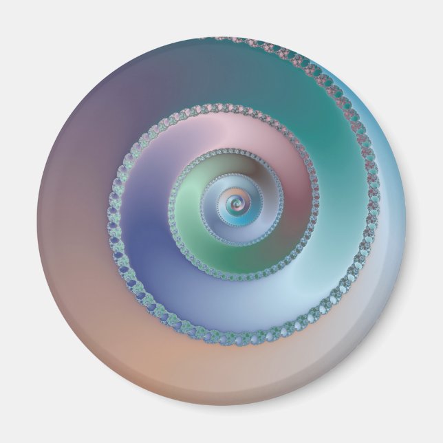 Imán Shell de mar - Fractal (Frente)