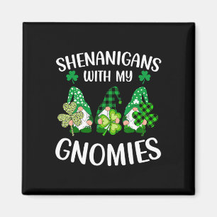 Imán Shenanigans with My Gnomies Shamrock St Patrick