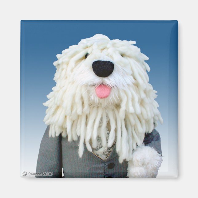 Imán Sherman Sheepdog Magnet (Frente)