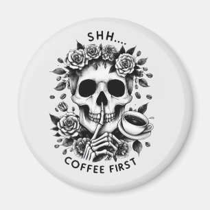 Imán Shhh... café primero