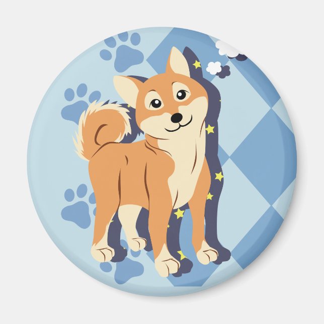 Imán Shiba Inu (Frente)