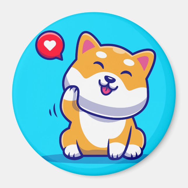 Imán Shiba Inu Magnet (Frente)