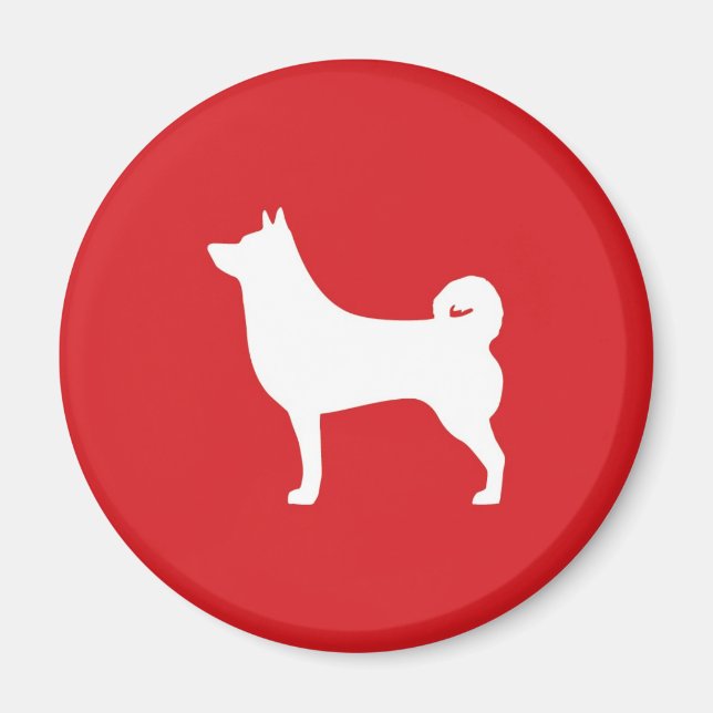 Imán Shiba Inu Round Magnet (Frente)