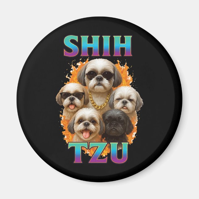 Imán Shih Tzu  (Frente)