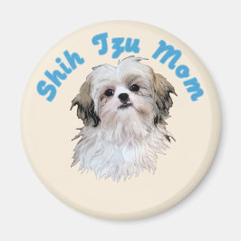 Imán Shih Tzu Mom
