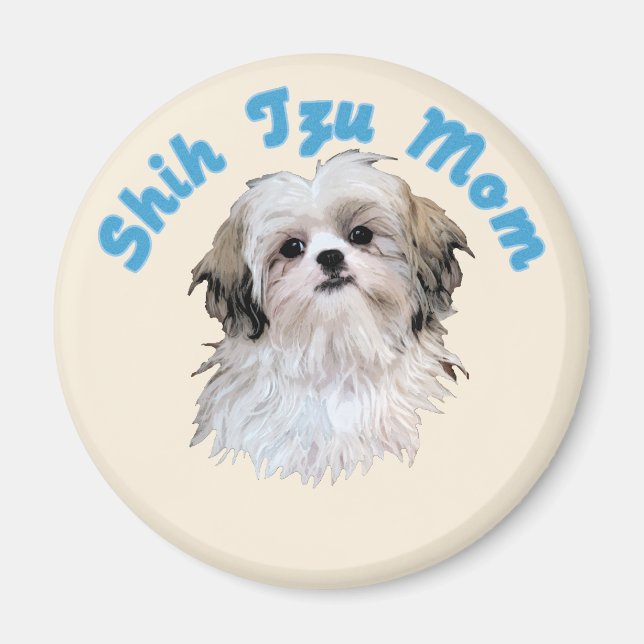 Imán Shih Tzu Mom (Frente)