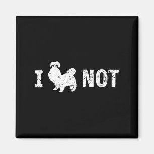 Imán Shih Tzu no es gracioso Shih Tzu diciendo Cita Shi