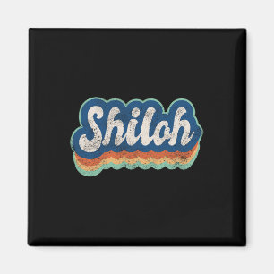 Imán Shiloh nombre niño estilo vintage 70 s 80 persona