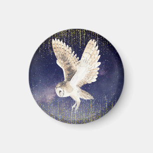 Imán Shimmery Owl