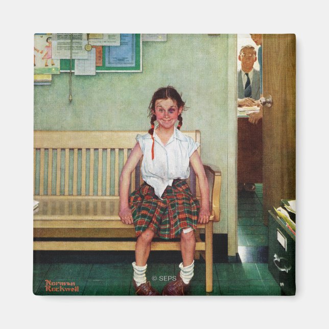 Imán Shiner o fuera de la oficina del director (Frente)