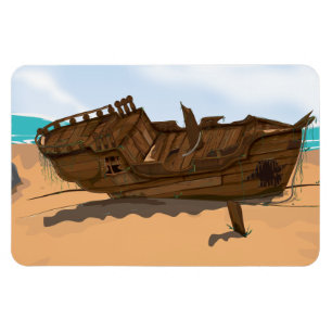 Imán Shipwreck con playas