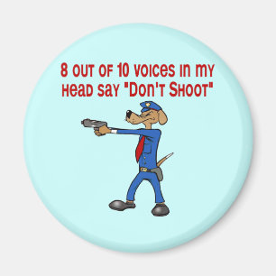 Imán SHIRTpolice_dog_K9a