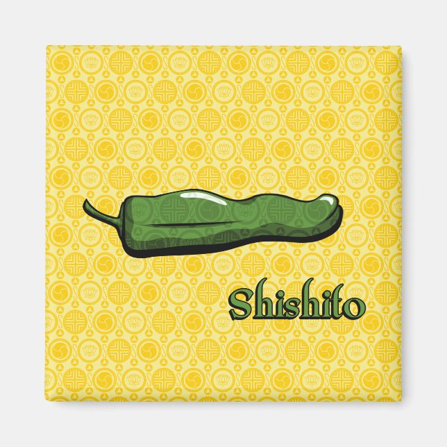 Imán Shishito Chili Pepper Magnet (Frente)